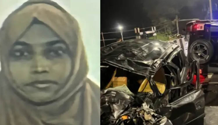 കാസറഗോഡ് കാറും ജീപ്പും കൂട്ടിയിടിച്ച് അപകടം; 28-കാരി മരിച്ചു, 4 പേര്ക്ക് പരുക്ക്