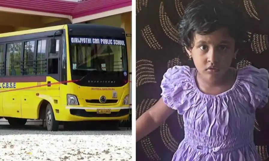 വിദ്യാര്ഥി സ്കൂള് ബസ് കയറി മരിച്ച സംഭവം; ഡ്രൈവർ അറസ്റ്റിൽ