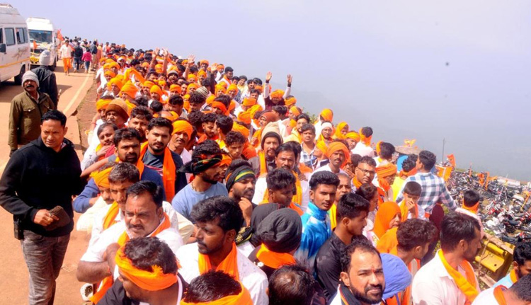 ദത്ത ജയന്തി; ചിക്കമഗളൂരു ജില്ലയിലെ ഹിൽ സ്റ്റേഷനുകളിൽ വിനോദസഞ്ചാരികൾക്ക് വിലക്ക്