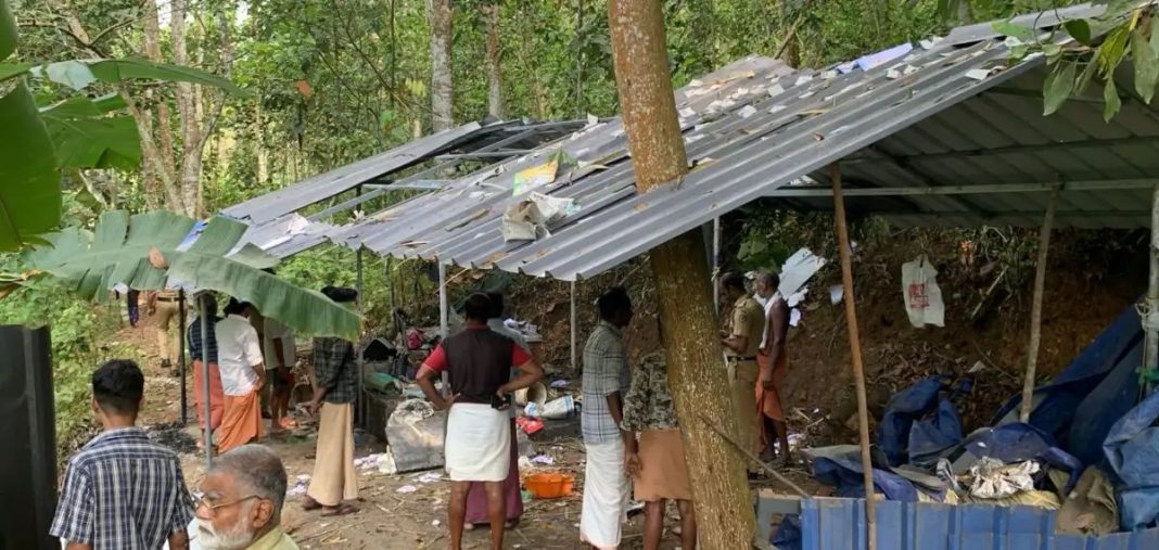 പാലോട് പടക്കക്കടയ്ക്ക് തീപിടിച്ചു; മൂന്നുപേര്ക്ക് പരുക്ക്, ഒരാളുടെ നില ഗുരുതരം