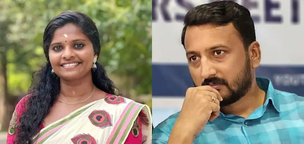 രാഹുല് മാങ്കൂട്ടത്തിലിനെതിരെ ഹൈക്കമാന്ഡിന് പരാതി നല്കി വനിതാ നേതാവ്