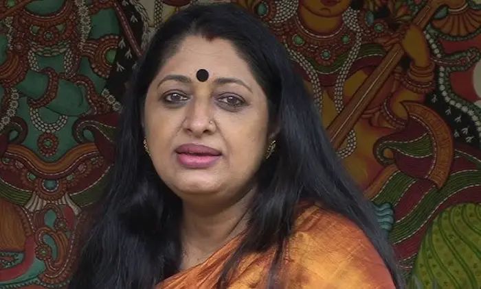 നടി ഊര്മിള ഉണ്ണി ബിജെപിയില് ചേര്ന്നു