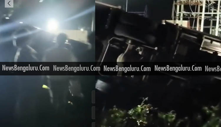 കർണാടകയിൽ മലയാളി വിദ്യാർഥികളുമായെത്തിയ പഠനയാത്ര സംഘത്തിന്റെ ബസ് മറിഞ്ഞു