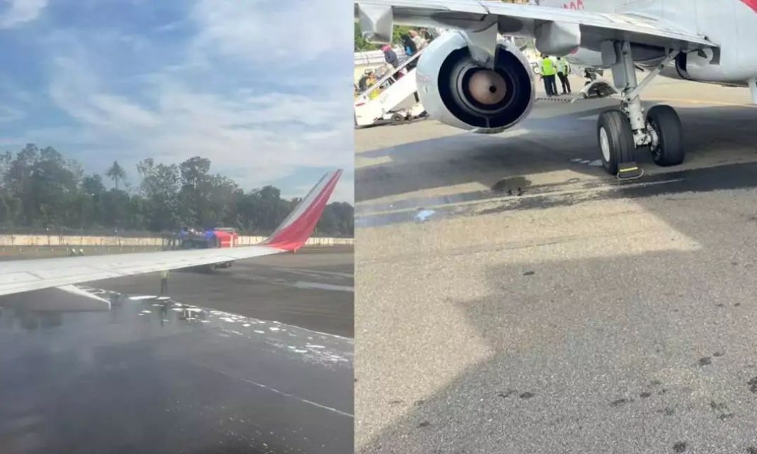 അടിയന്തര ലാൻഡിങ്; എയര് ഇന്ത്യ എക്സപ്രസ് വിമാനത്തിന്റെ ടയറുകള് പൊട്ടി