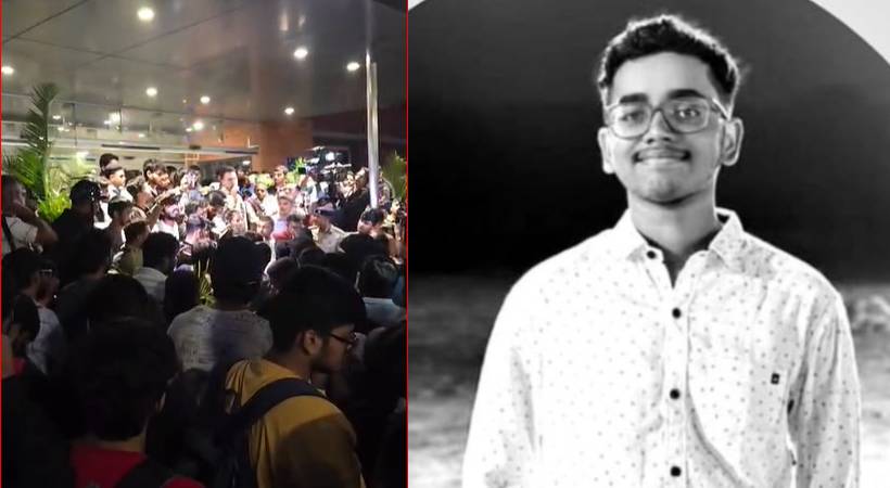 സൂറത്തിൽ മലയാളി വിദ്യാർഥി ജീവനൊടുക്കി; ക്യാമ്പസിൽ വിദ്യാർഥികളുടെ പ്രതിഷേധം