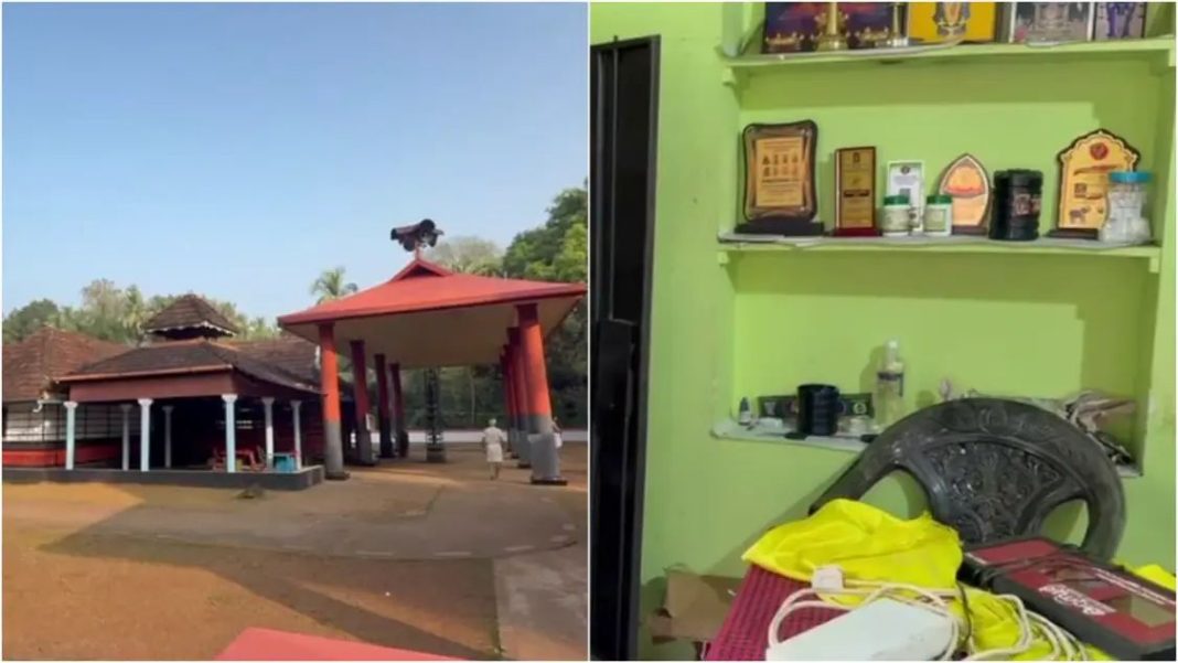 കുന്നംകുളം കിഴൂര് ദേവി ക്ഷേത്രത്തിലെ വിഗ്രഹം മോഷ്ടിച്ചു