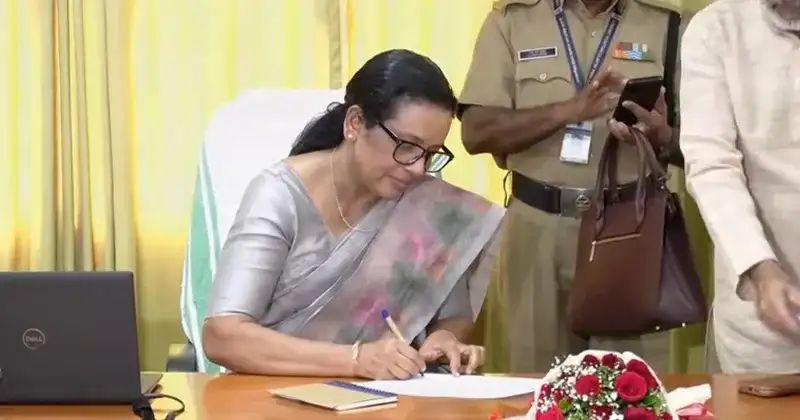 ഡോ. സിസാ തോമസ് സാങ്കേതിക സര്വകലാശാല വിസിയായി ചുമതലയേറ്റു