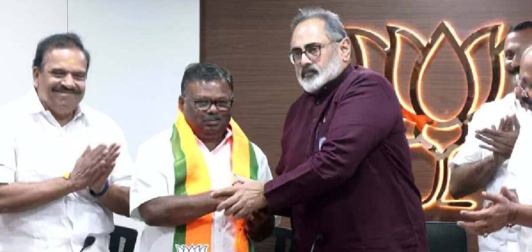സിപിഐഎം മുൻ എംഎൽഎ എസ് രാജേന്ദ്രൻ ബിജെപിയിൽ ചേർന്നു