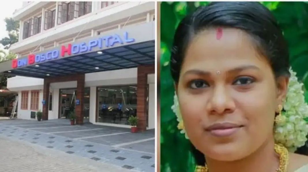 പറവൂരിലെ സ്വകാര്യ ആശുപത്രിയില് പ്രസവത്തിന് പിന്നാലെ യുവതി മരിച്ചു; ചികിത്സാ പിഴവെന്ന് ആരോപണം