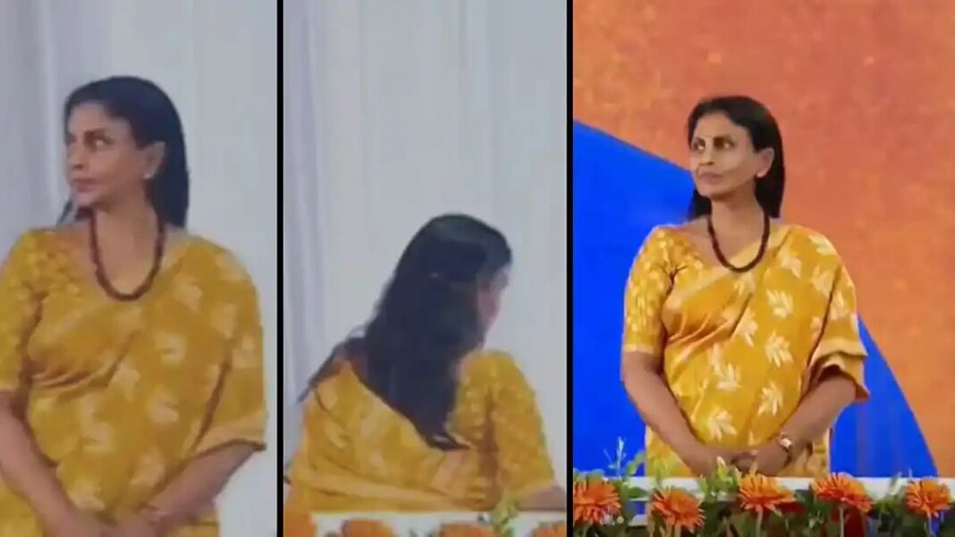 പ്രധാനമന്ത്രി പങ്കെടുത്ത വേദിയിലും അതൃപ്തി പ്രകടമാക്കി ശാസ്തമംഗലം കൗണ്സിലര് ശ്രീലേഖ