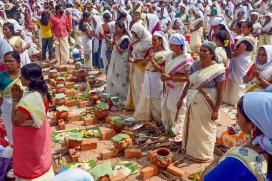ആറ്റുകാല് പൊങ്കാലയിടാൻ എത്തിയ ഭക്തരില് നിന്ന് അനധികൃത പിരിവ്; രണ്ട് പേര് പിടിയില്