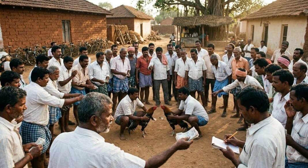 കോഴിപ്പോര് കേന്ദ്രത്തിൽ റെയ്ഡ്; മൂന്ന് പേര് അറസ്റ്റില് കോഴിപ്പോര് കേന്ദ്രത്തിൽ റെയ്ഡ്; മൂന്ന് പേര് അറസ്റ്റില്