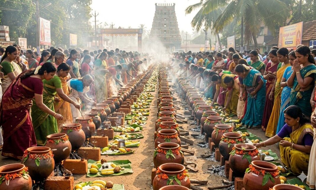 ആറ്റുകാൽ പൊങ്കാല നാളെ; വിപുലമായ ഒരുക്കങ്ങളോടെ മലയാളി കൂട്ടായ്മകള്