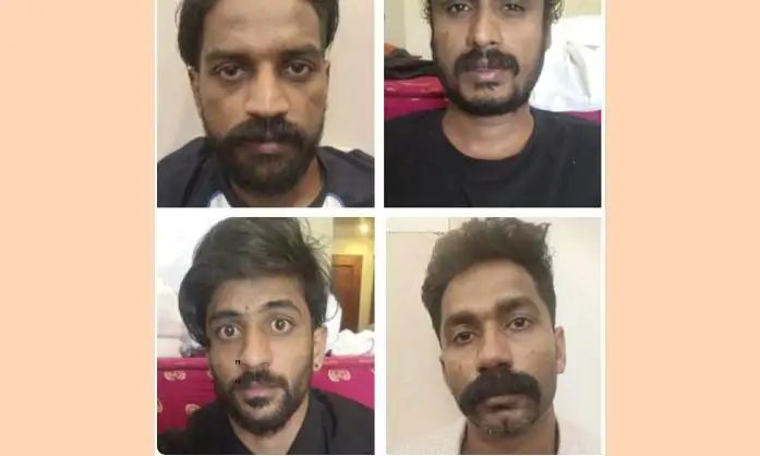 എറണാകുളത്ത് റിസോര്ട്ടില് നിന്നും എംഡിഎംഎയുമായി നാല് യുവാക്കള് പിടിയില്