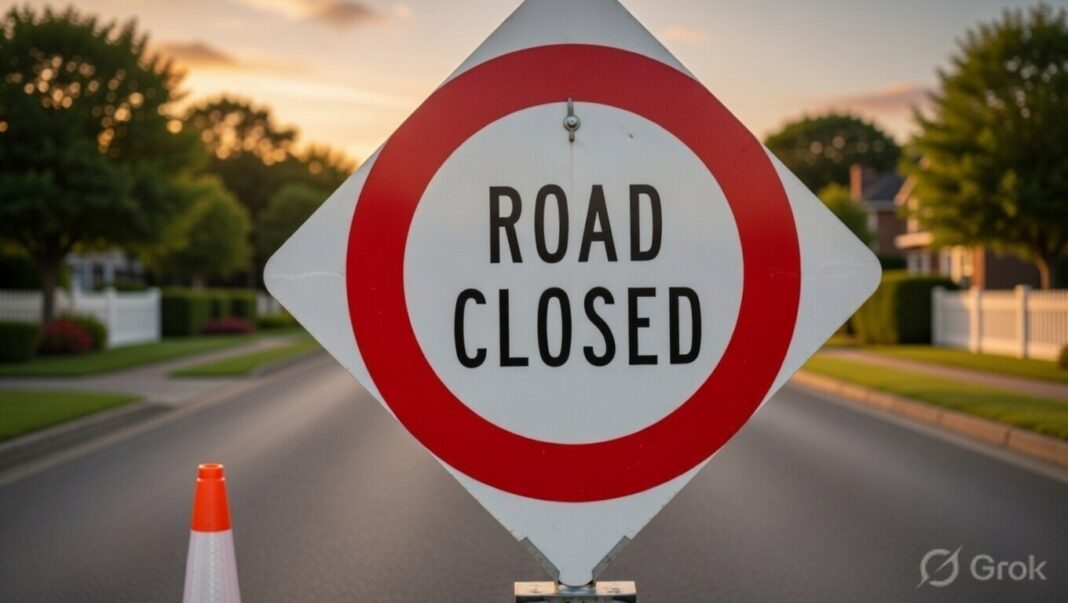 ജ്ഞാനഭാരതി റോഡ് ഇന്ന് മുതൽ 42 മണിക്കൂർ അടച്ചിടും