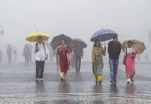 സംസ്ഥാനത്ത് മഴ മുന്നറിയിപ്പിൽ മാറ്റം; ഇന്ന് 10 ജില്ലകളിലും നാളെ നാലിടത്തും യെല്ലോ അലർട്ട്