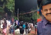 സന്ദീപ് വാര്യരുടെ റോഡ് ഷോയില് അക്രമം; 180 പേര്ക്കെതിരെ പോലീസ് കേസെടുത്തു