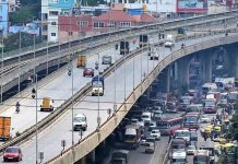ഭാരപരിശോധന: പീനിയ മേൽപാലം ഈ മാസം 5 മുതൽ 8 വരെ അടച്ചിടും