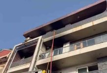 ഡൽഹിയിൽ നാലുനില കെട്ടിടത്തിൽ വൻ തീപിടിത്തം: ഒമ്പതുപേർ മരിച്ചു