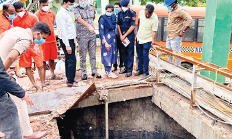 മലിനജല സംസ്കരണ ടാങ്കിൽ വീണ് എൻജിനീയർക്കും ടെക്നീഷ്യനും ദാരുണാന്ത്യം മലിനജല സംസ്കരണ ടാങ്കിൽ വീണ് എൻജിനീയർക്കും ടെക്നീഷ്യനും ദാരുണാന്ത്യം