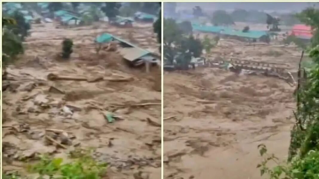അരുണാചല് പ്രദേശില് മിന്നല് പ്രളയം; മൂന്ന് പേരെ കാണാതായി അരുണാചല് പ്രദേശില് മിന്നല് പ്രളയം; മൂന്ന് പേരെ കാണാതായി