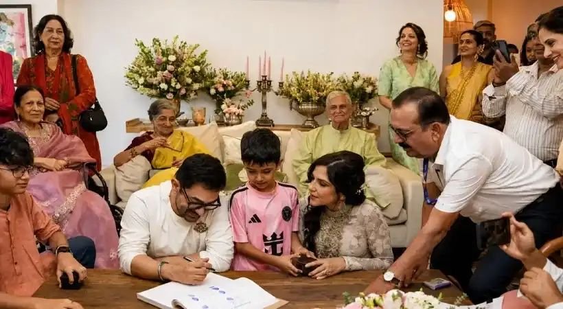 ആമിര് ഖാൻ വീണ്ടും വിവാഹിതനായി ആമിര് ഖാൻ വീണ്ടും വിവാഹിതനായി