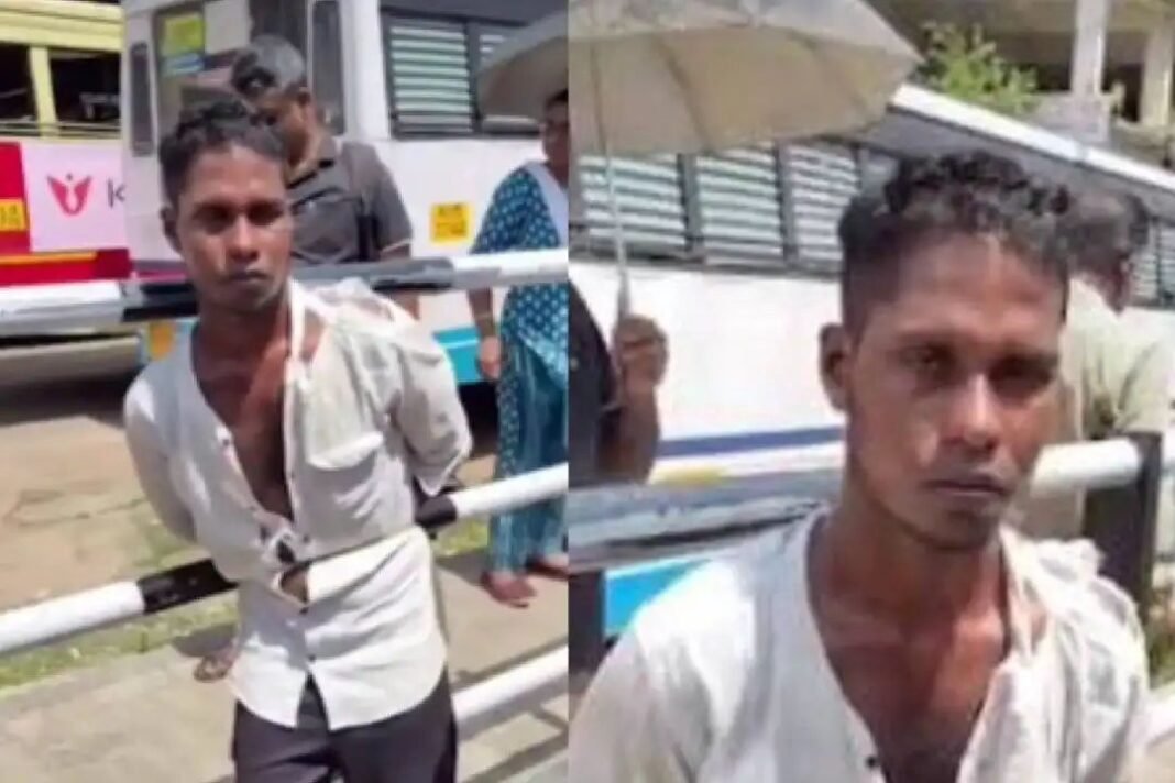കൊല്ലം കെഎസ്ആര്ടിസി ബസ്റ്റ് സ്റ്റാൻഡില് വനിതാ ഡോക്ടര്ക്കു നേരെ ലൈംഗികാതിക്രമം; തമിഴ്നാട് സ്വദേശി പിടിയില് കൊല്ലം കെഎസ്ആര്ടിസി ബസ്റ്റ് സ്റ്റാൻഡില് വനിതാ ഡോക്ടര്ക്കു നേരെ ലൈംഗികാതിക്രമം; തമിഴ്നാട് സ്വദേശി പിടിയില്