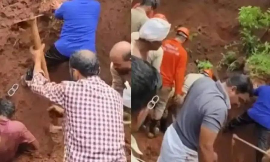 കാസറഗോഡ് മതില് ഇടിഞ്ഞുവീണ് മൂന്ന് തൊഴിലാളികള് മണ്ണിനടിയില് കുടുങ്ങി കാസറഗോഡ് മതില് ഇടിഞ്ഞുവീണ് മൂന്ന് തൊഴിലാളികള് മണ്ണിനടിയില് കുടുങ്ങി