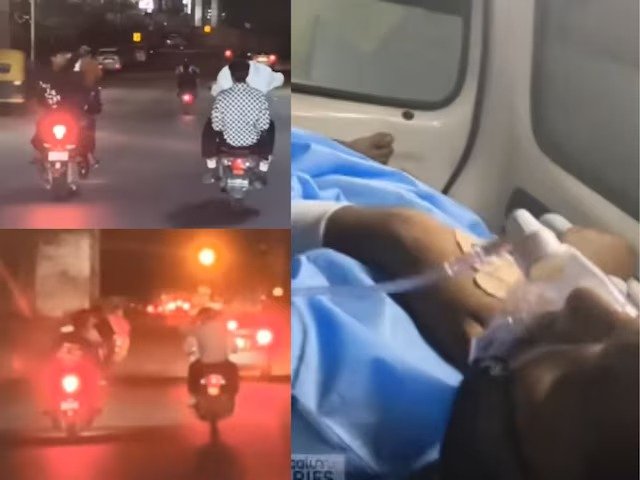 ആംബുലൻസിന്റെ വഴി തടഞ്ഞ് അപകടകരമായ ബൈക്ക് സ്റ്റണ്ട്; വൈറൽ വീഡിയോക്ക് പിന്നാലെ പോലീസ് അന്വേഷണം ആംബുലൻസിന്റെ വഴി തടഞ്ഞ് അപകടകരമായ ബൈക്ക് സ്റ്റണ്ട്; വൈറൽ വീഡിയോക്ക് പിന്നാലെ പോലീസ് അന്വേഷണം