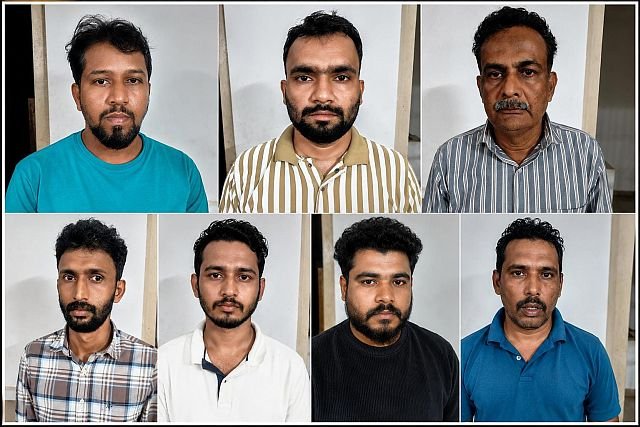 ഉപ്പിനങ്ങാടിയിൽ വൻ കള്ളനോട്ട് വേട്ട; മലയാളി അടക്കം ഏഴ് പേർ പിടിയിൽ ഉപ്പിനങ്ങാടിയിൽ വൻ കള്ളനോട്ട് വേട്ട; മലയാളി അടക്കം ഏഴ് പേർ പിടിയിൽ