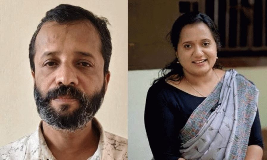 ജാമ്യത്തിലിറങ്ങിയ ശേഷവും ശ്രീനാദേവി കുഞ്ഞമ്മയെ അപമാനിച്ചു; യൂട്യൂബര് രാജന് ജോസഫ് വീണ്ടും അറസ്റ്റില് ജാമ്യത്തിലിറങ്ങിയ ശേഷവും ശ്രീനാദേവി കുഞ്ഞമ്മയെ അപമാനിച്ചു; യൂട്യൂബര് രാജന് ജോസഫ് വീണ്ടും അറസ്റ്റില്