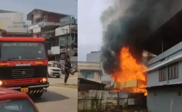 തിരുവനന്തപുരത്ത് ഫര്ണിച്ചര് കടയുടെ ഗോഡൗണില് വൻതീപിടിത്തം തിരുവനന്തപുരത്ത് ഫര്ണിച്ചര് കടയുടെ ഗോഡൗണില് വൻതീപിടിത്തം