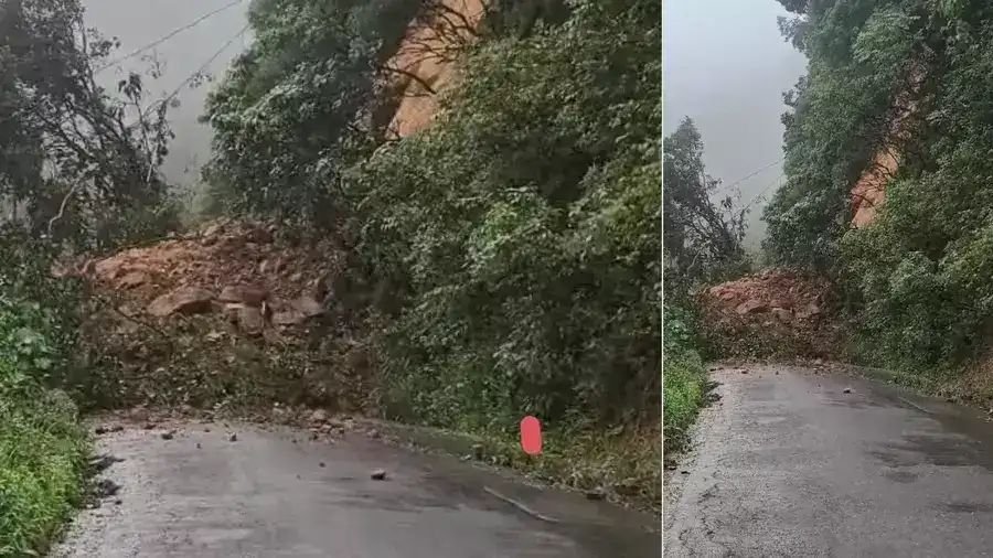 കണ്ണൂരിൽ മണ്ണിടിച്ചില്; ഗതാഗതം തടസ്സപ്പെട്ടു കണ്ണൂരിൽ മണ്ണിടിച്ചില്; ഗതാഗതം തടസ്സപ്പെട്ടു