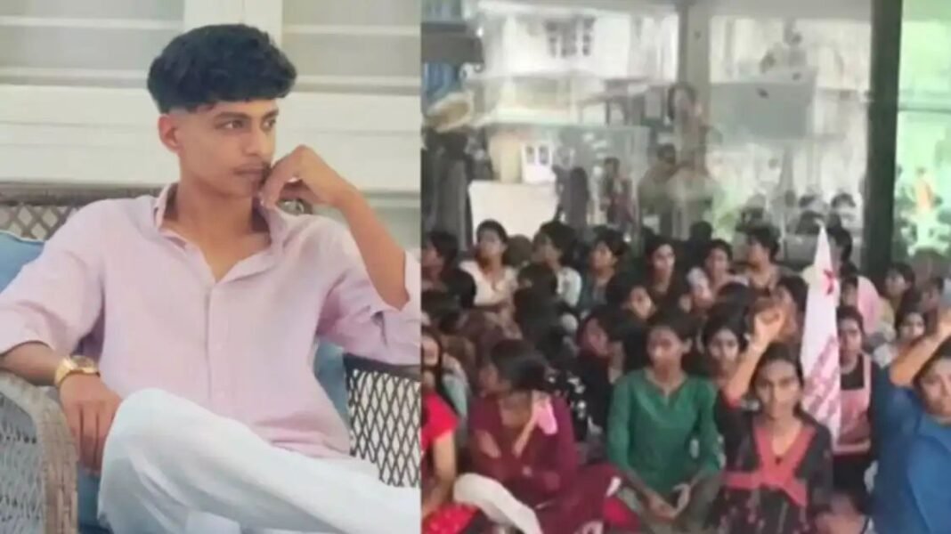 കൊല്ലത്ത് നഴ്സിങ് വിദ്യാര്ഥി ജീവനൊടുക്കി; അധ്യാപകര്ക്കെതിരെ പ്രതിഷേധിച്ച് എസ്എഫ്ഐ കൊല്ലത്ത് നഴ്സിങ് വിദ്യാര്ഥി ജീവനൊടുക്കി; അധ്യാപകര്ക്കെതിരെ പ്രതിഷേധിച്ച് എസ്എഫ്ഐ
