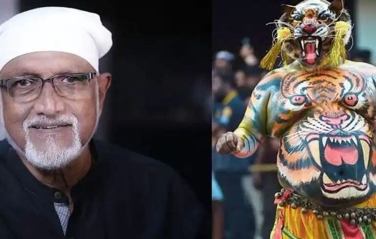‘കണ്ടാല് ഓക്കാനം വരുന്ന കലാ വൈകൃതം’; പുലിക്കളിക്കെതിരേ നടൻ വി.കെ. ശ്രീരാമൻ ‘കണ്ടാല് ഓക്കാനം വരുന്ന കലാ വൈകൃതം’; പുലിക്കളിക്കെതിരേ നടൻ വി.കെ. ശ്രീരാമൻ
