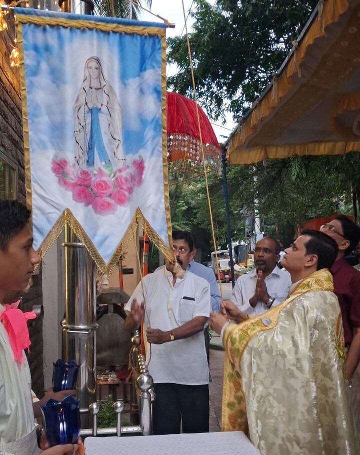 വിജയനഗർ മേരിമാതാ ദേവാലയത്തിൽ തിരുനാൾ കൊടിയേറി വിജയനഗർ മേരിമാതാ ദേവാലയത്തിൽ തിരുനാൾ കൊടിയേറി