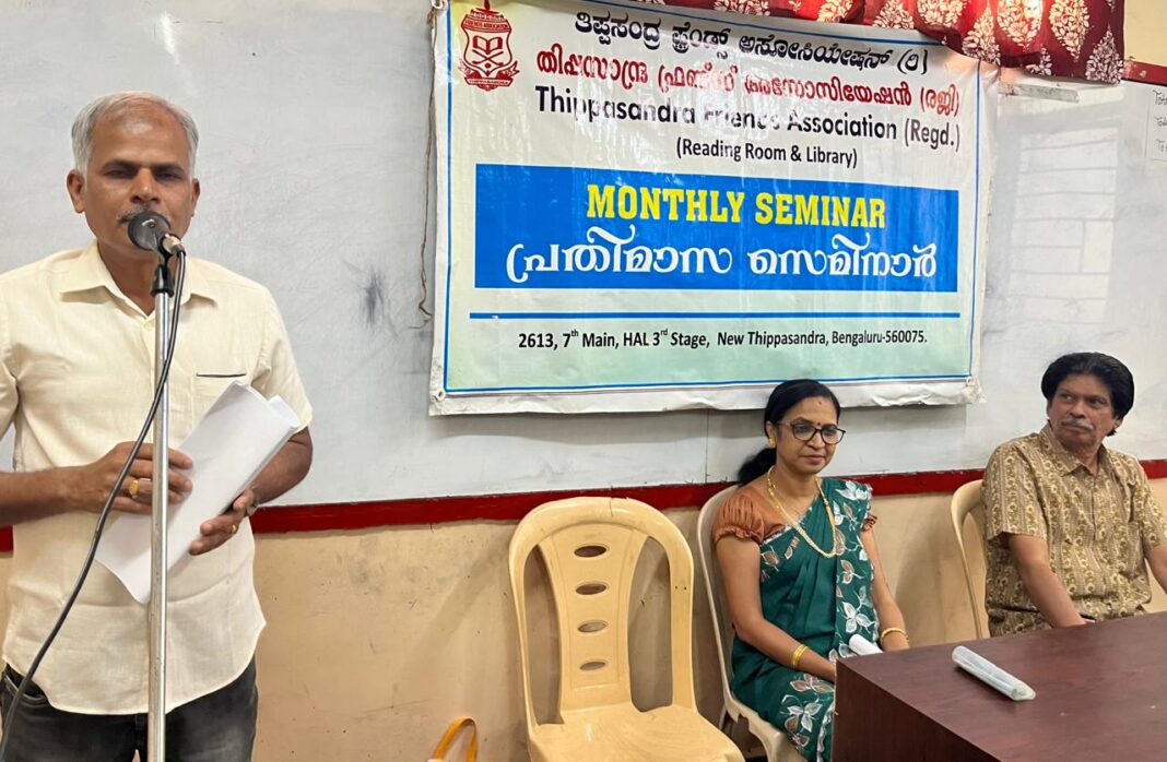 കാലത്തിന്റെ സ്പന്ദനമറിഞ്ഞ എം. ടി. സിനിമകൾ കാലാതീതം: ശാന്തകുമാർ എലപ്പുള്ളി കാലത്തിന്റെ സ്പന്ദനമറിഞ്ഞ എം. ടി. സിനിമകൾ കാലാതീതം: ശാന്തകുമാർ എലപ്പുള്ളി
