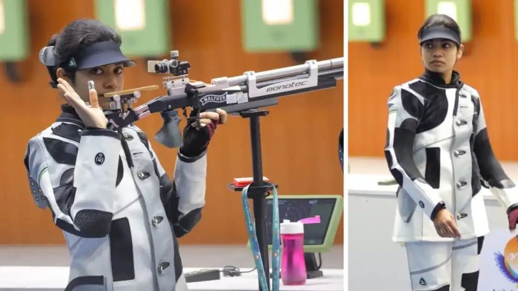 ഏഷ്യൻ ഗെയിംസില് മലയാളിക്ക് ചരിത്ര മെഡല്; ഷൂട്ടിംഗില് വിദര്ശ കെ വിനോദിന് വെള്ളി ഏഷ്യൻ ഗെയിംസില് മലയാളിക്ക് ചരിത്ര മെഡല്; ഷൂട്ടിംഗില് വിദര്ശ കെ വിനോദിന് വെള്ളി
