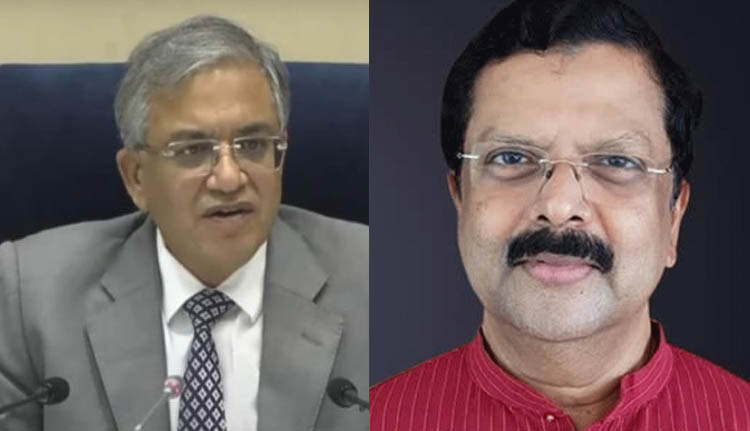 ബിജെപിയിൽ ചേർന്ന് മത്സരിക്കാൻ മുഖ്യ തിരഞ്ഞെടുപ്പ് കമ്മീഷണർ ആവശ്യപ്പെട്ടു; ഗ്യാനേഷ് കുമാറിനെതിരെ വെളിപ്പെടുത്തലുമായി മുന് ചീഫ് സെക്രട്ടറി ജിജി തോംസണ് ബിജെപിയിൽ ചേർന്ന് മത്സരിക്കാൻ മുഖ്യ തിരഞ്ഞെടുപ്പ് കമ്മീഷണർ ആവശ്യപ്പെട്ടു; ഗ്യാനേഷ് കുമാറിനെതിരെ വെളിപ്പെടുത്തലുമായി മുന് ചീഫ് സെക്രട്ടറി ജിജി തോംസണ്