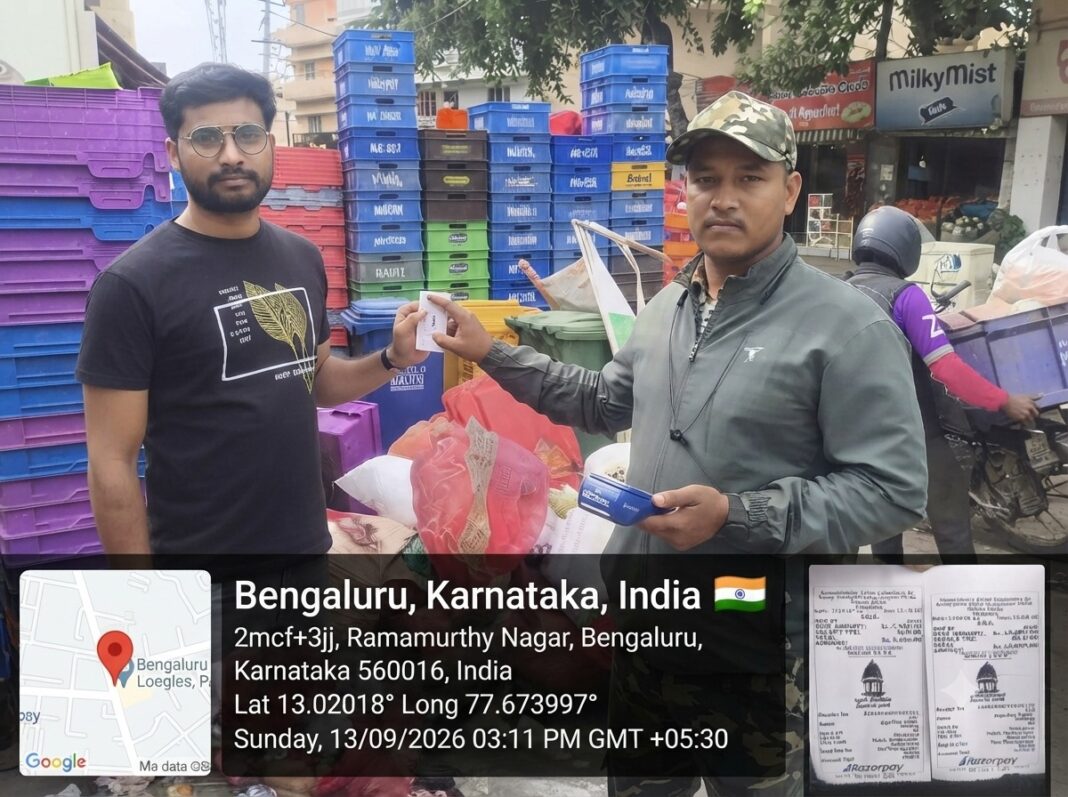 ഹൊറമാവിലെ സെപ്റ്റോ സ്റ്റോറിന് 15,000 രൂപ പിഴ; മാലിന്യം വേർതിരിക്കാത്തതിന് നടപടി ഹൊറമാവിലെ സെപ്റ്റോ സ്റ്റോറിന് 15,000 രൂപ പിഴ; മാലിന്യം വേർതിരിക്കാത്തതിന് നടപടി