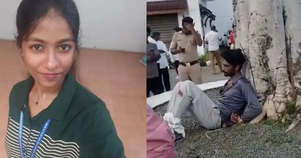 കോഴഞ്ചേരിയിലെ റിസോര്ട്ടില് റിസപ്ഷനിസ്റ്റായ 20-കാരിയെ കുത്തിക്കൊന്നു; യുവാവ് പിടിയിൽ; പ്രണയനൈരാശ്യമെന്ന് സംശയം കോഴഞ്ചേരിയിലെ റിസോര്ട്ടില് റിസപ്ഷനിസ്റ്റായ 20-കാരിയെ കുത്തിക്കൊന്നു; യുവാവ് പിടിയിൽ; പ്രണയനൈരാശ്യമെന്ന് സംശയം