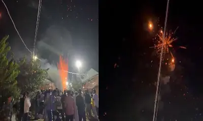 ഗണേശ ഘോഷയാത്രയ്ക്കിടെ പടക്കം പൊട്ടി മൂന്നുപേർക്ക് ഗുരുതരപരുക്ക് ഗണേശ ഘോഷയാത്രയ്ക്കിടെ പടക്കം പൊട്ടി മൂന്നുപേർക്ക് ഗുരുതരപരുക്ക്