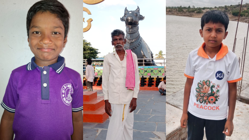 ചിക്കബെല്ലാപുരയിൽ ക്ഷേത്രദർശനത്തിനെത്തിയ മുത്തച്ഛനും രണ്ട് കൊച്ചുമക്കളും കുളത്തിൽ മുങ്ങിമരിച്ചു ചിക്കബെല്ലാപുരയിൽ ക്ഷേത്രദർശനത്തിനെത്തിയ മുത്തച്ഛനും രണ്ട് കൊച്ചുമക്കളും കുളത്തിൽ മുങ്ങിമരിച്ചു