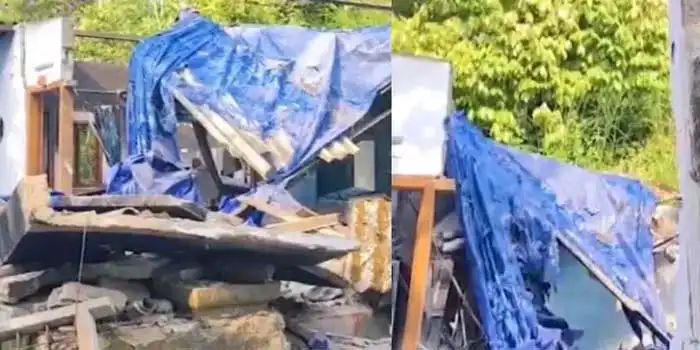 ഇടുക്കിയില് ഗ്യാസ് സിലിണ്ടര് പൊട്ടിത്തെറിച്ച് വീട് പൂര്ണ്ണമായും തകര്ന്നു ഇടുക്കിയില് ഗ്യാസ് സിലിണ്ടര് പൊട്ടിത്തെറിച്ച് വീട് പൂര്ണ്ണമായും തകര്ന്നു