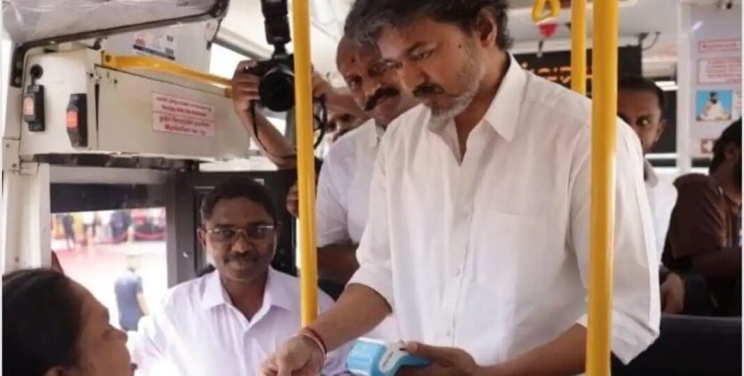 വനിതകൾക്ക് സൗജന്യ ബസ് യാത്ര: തമിഴ്നാട്ടിൽ പദ്ധതി വിപുലീകരിച്ചു വനിതകൾക്ക് സൗജന്യ ബസ് യാത്ര: തമിഴ്നാട്ടിൽ പദ്ധതി വിപുലീകരിച്ചു