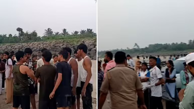 ബീച്ചില് വിനോദയാത്രക്കെത്തിയ എട്ട് വിദ്യാര്ഥികള് മുങ്ങിമരിച്ചു ബീച്ചില് വിനോദയാത്രക്കെത്തിയ എട്ട് വിദ്യാര്ഥികള് മുങ്ങിമരിച്ചു